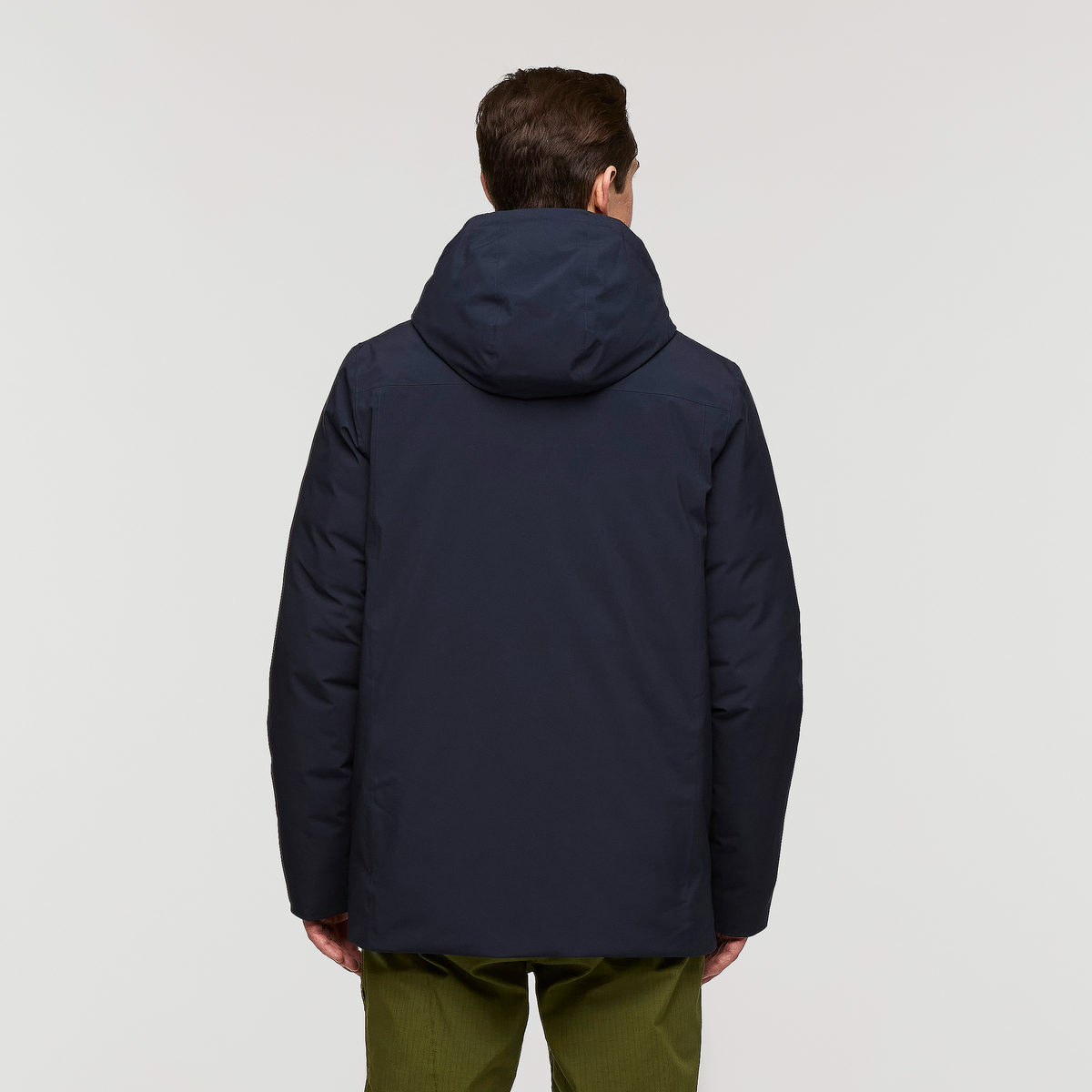 Calidez Down Parka - Men's, Carbon, Model Kellan