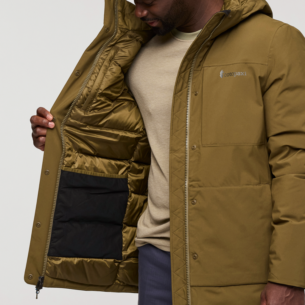 Calidez Down Parka - Men's, Live Oak, Model Kirk
