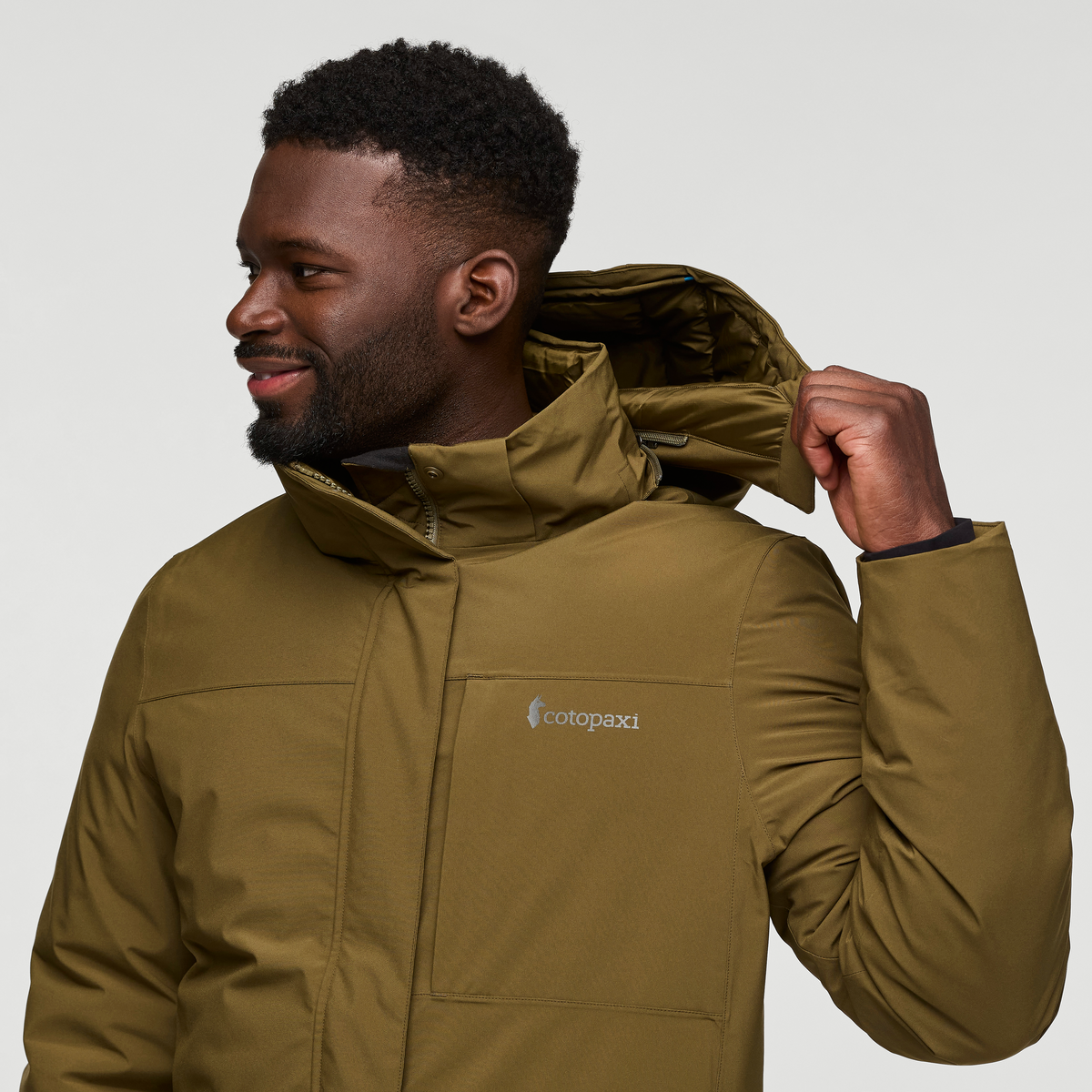 Calidez Down Parka - Men's, Live Oak, Model Kirk