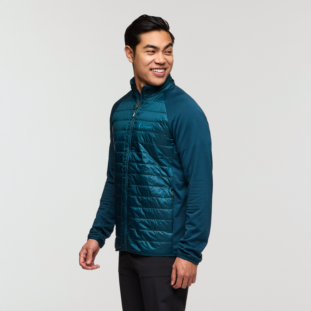 Capa Hybrid Insulated Jacket - Men's, Abyss, Model Justin