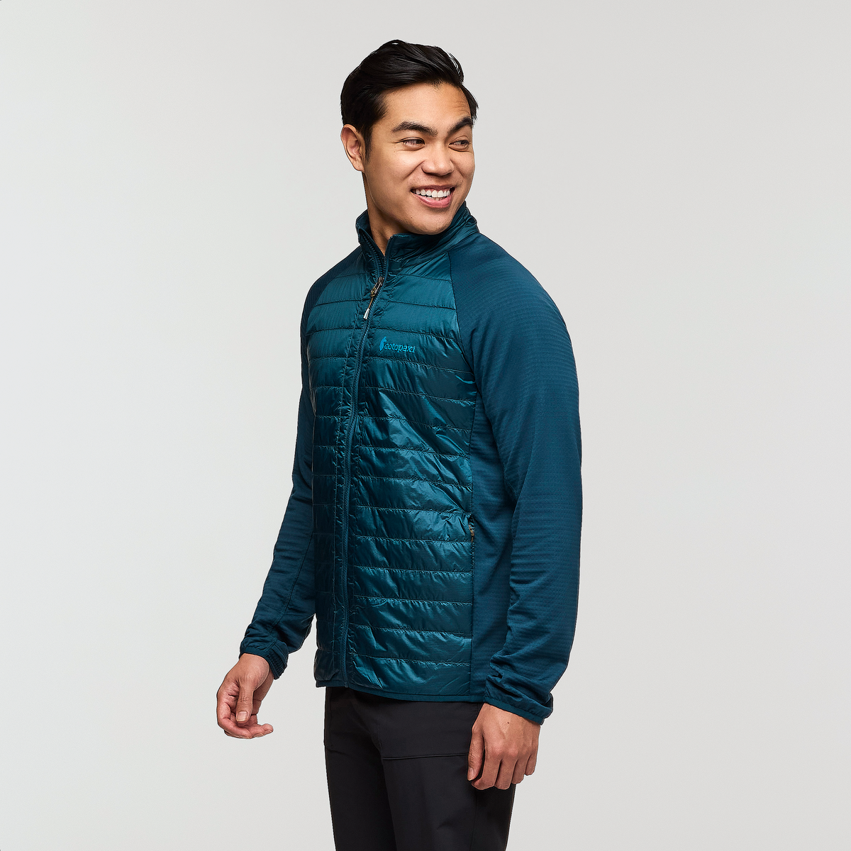 Capa Hybrid Insulated Jacket - Men's, Abyss, Model Justin