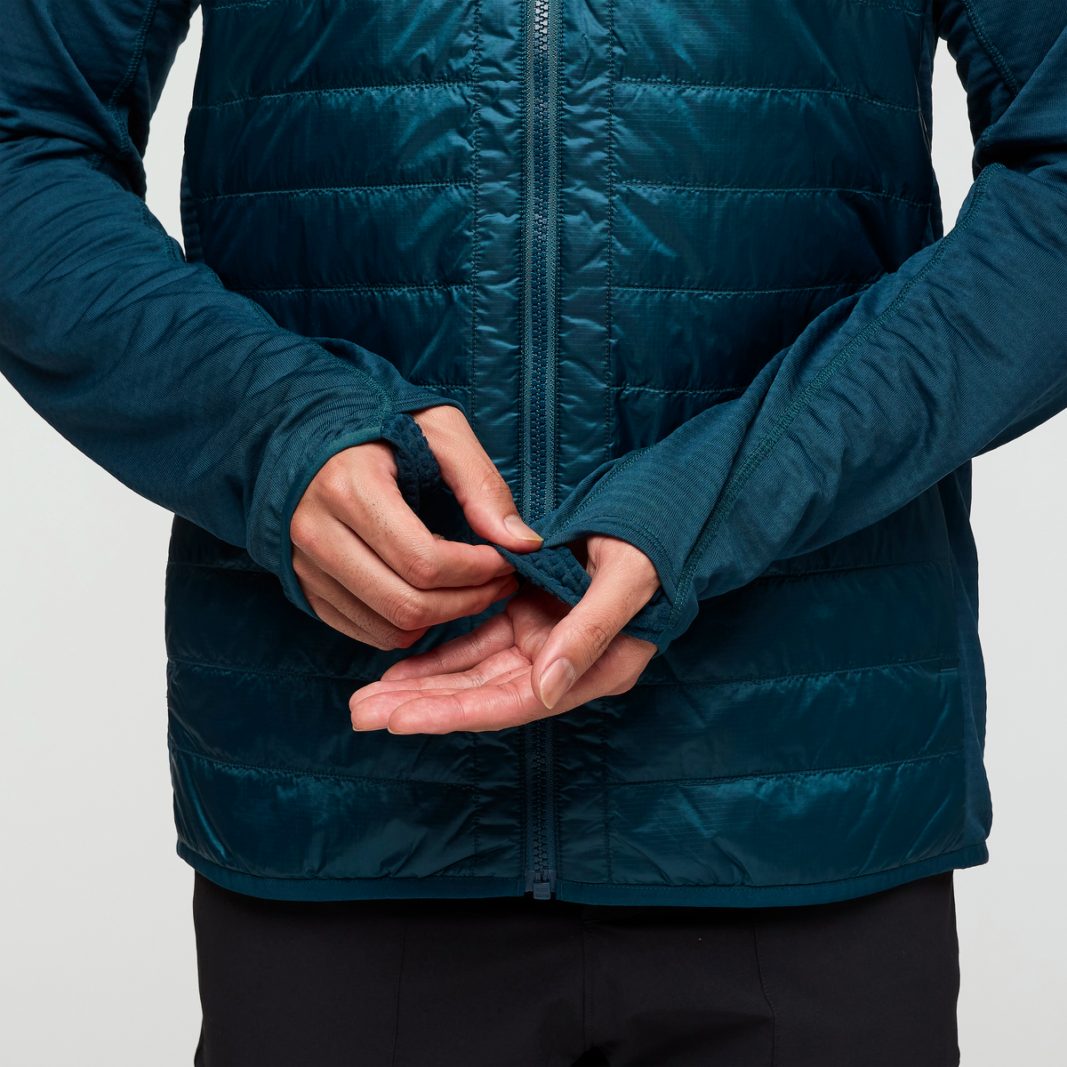 Capa Hybrid Insulated Jacket - Men's, Abyss, Model Justin