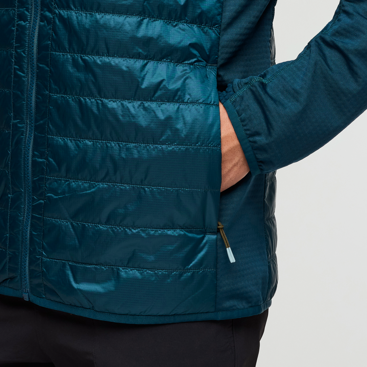 Capa Hybrid Insulated Jacket - Men's, Abyss, Model Justin