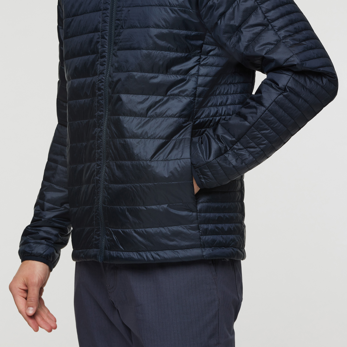 Capa Insulated Hooded Jacket - Men's, Carbon, Model Kellan