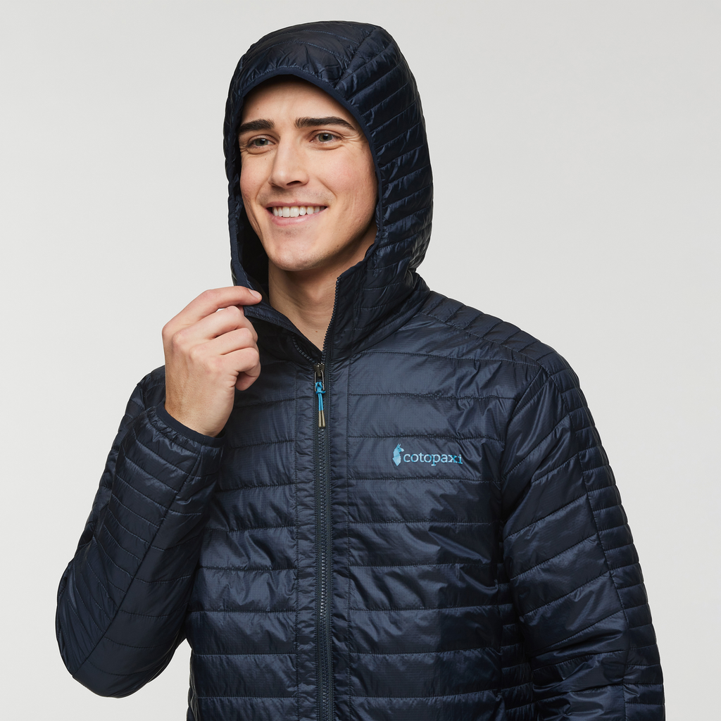Capa Insulated Hooded Jacket - Men's, Carbon, Model Kellan