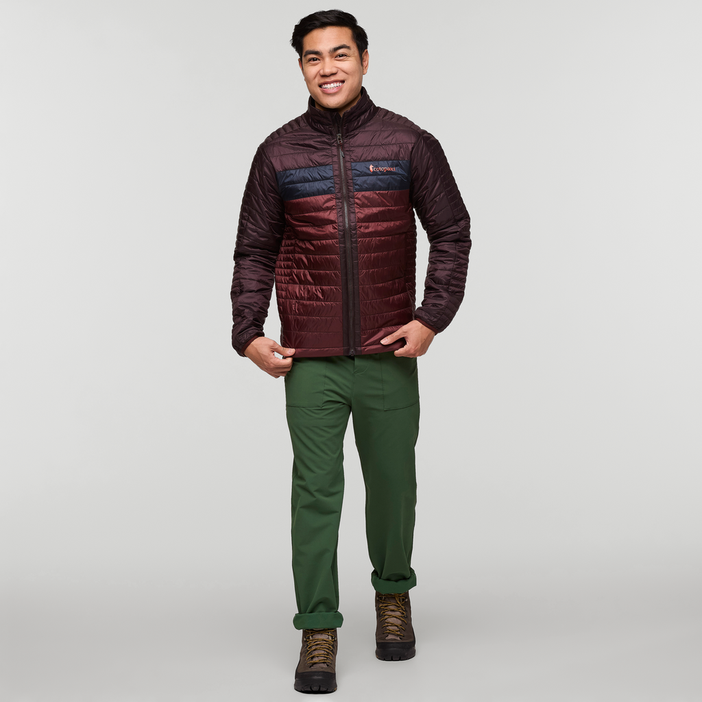Capa Insulated Jacket - Men's, Coffee/Chestnut, Model Justin