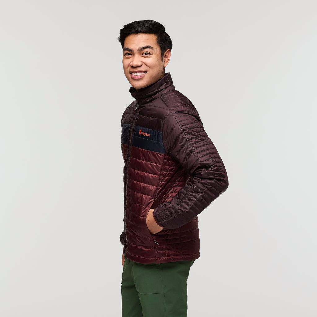 Capa Insulated Jacket - Men's, Coffee/Chestnut, Model Justin