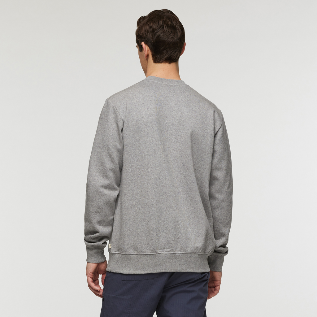 Coto-Patch Crew Sweatshirt - Men's, Heather Grey, Model Kellan