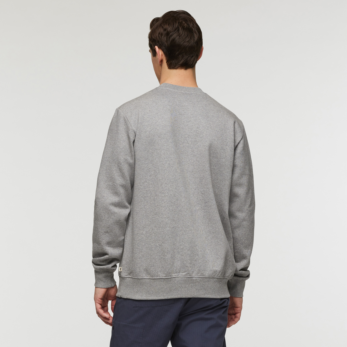 Coto-Patch Crew Sweatshirt - Men's, Heather Grey, Model Kellan