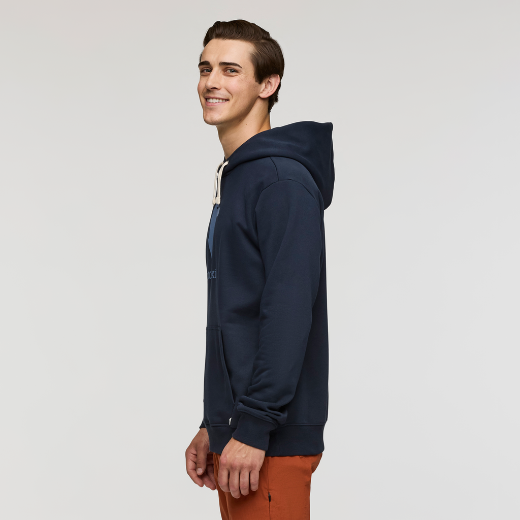 Cotopaxi Llama Pullover Hoodie - Men's, Carbon, Model Kellan