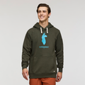 Cotopaxi Llama Pullover Hoodie - Men's, Woods, Model Kellan
