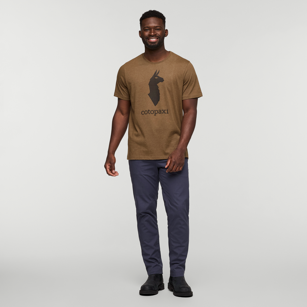 Cotopaxi Llama T-Shirt - Men's, Live Oak, Model Kirk
