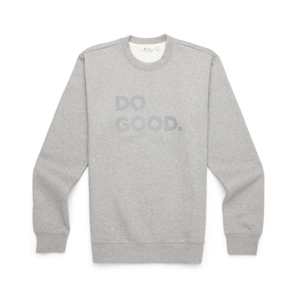 Do Good Crew Sweatshirt - Men's, Heather Grey, Detail