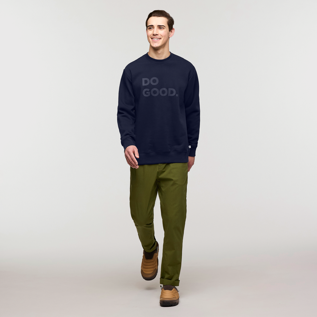 Do Good Crew Sweatshirt - Men's, Maritime, Model Kellan