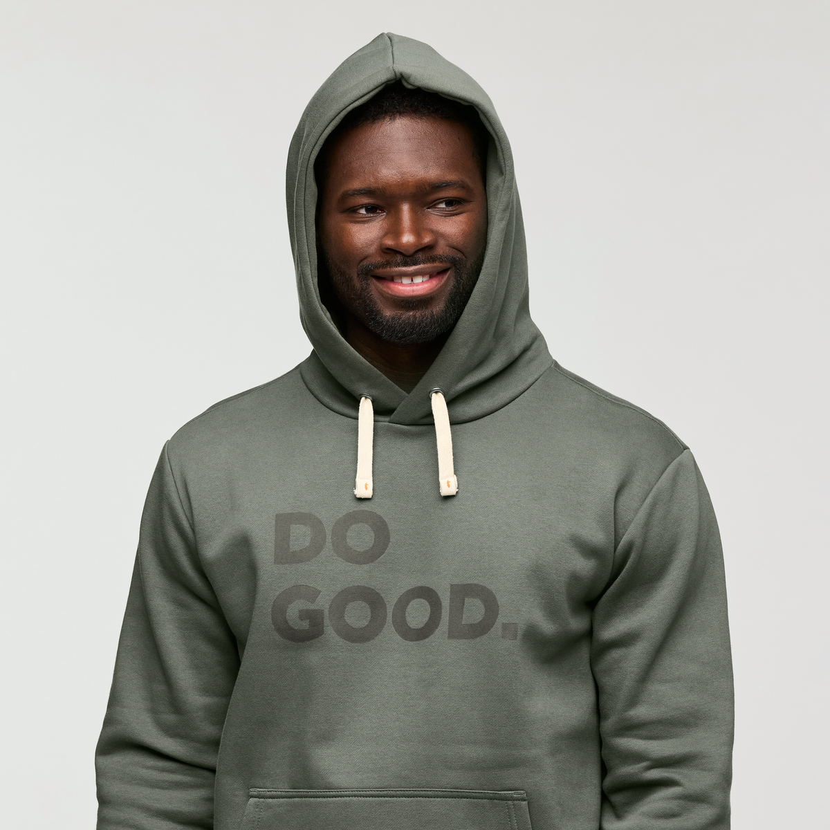 Do Good Pullover Hoodie - Men's, Fatigue, Model Kirk
