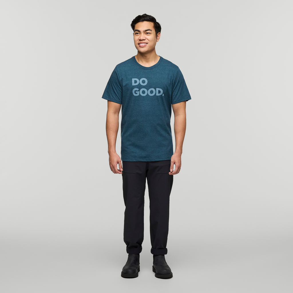Do Good T-Shirt - Men's, Abyss, Model Justin