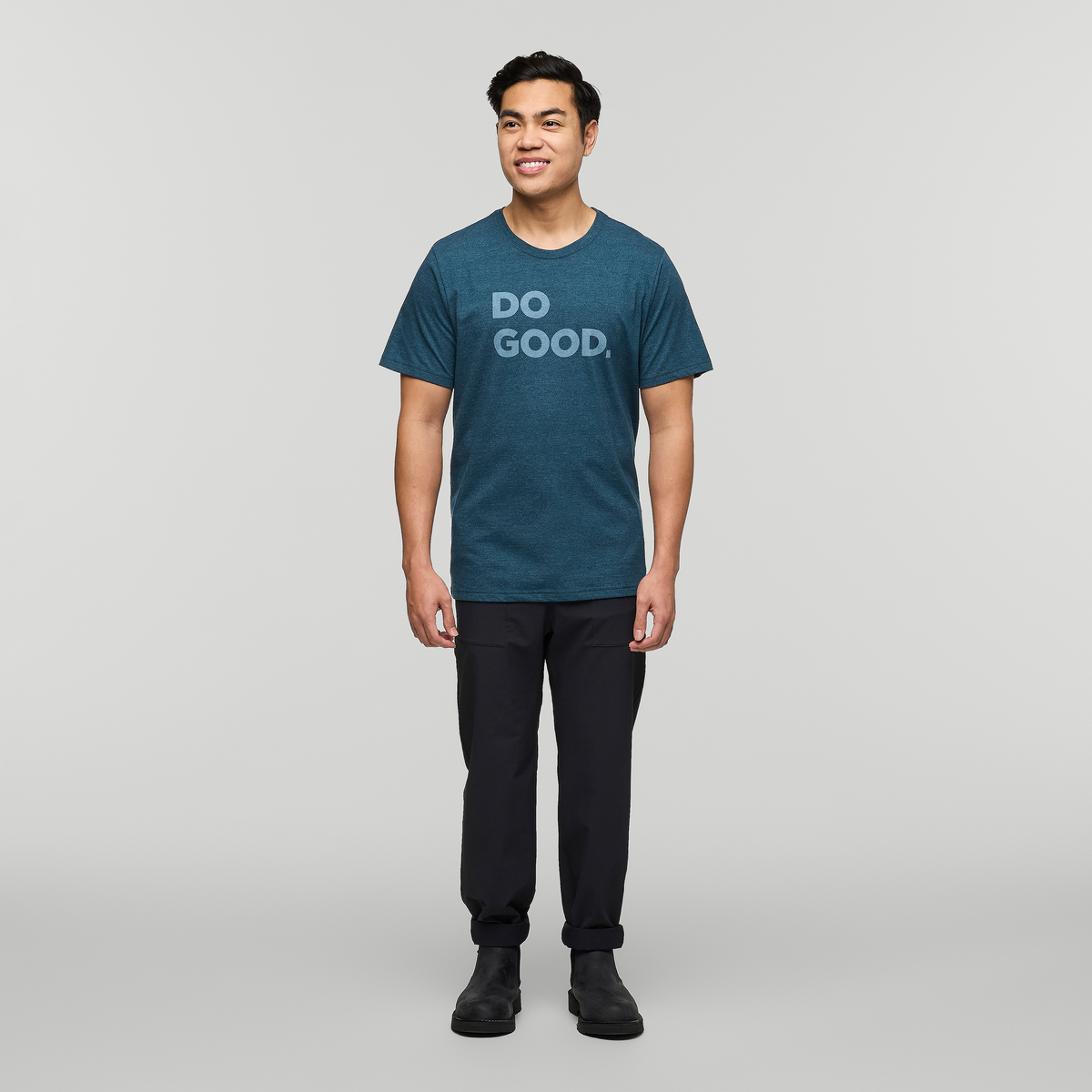 Do Good T-Shirt - Men's, Abyss, Model Justin