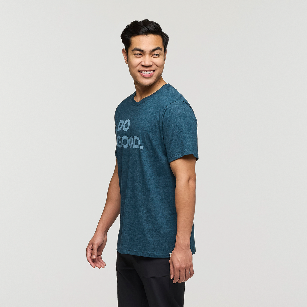 Do Good T-Shirt - Men's, Abyss, Model Justin