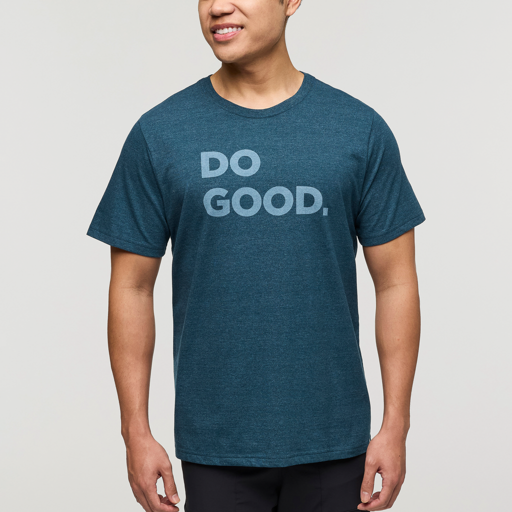 Do Good T-Shirt - Men's, Abyss, Model Justin