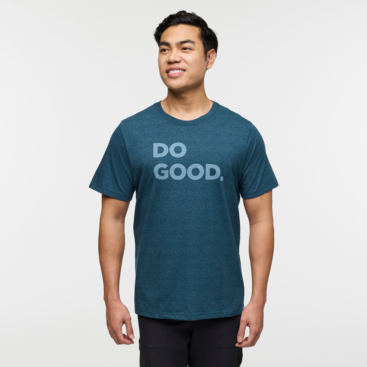 Do Good T-Shirt - Men's, Abyss, Model Justin