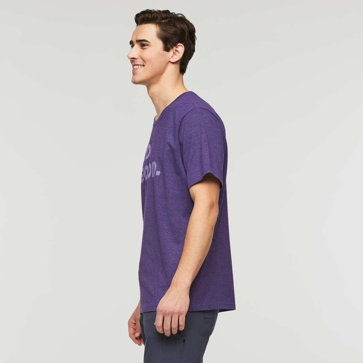 Do Good T-Shirt - Men's, Black Violet, Model Kellan