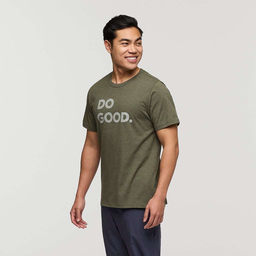 Do Good T-Shirt - Men's, Fatigue, Model Justin