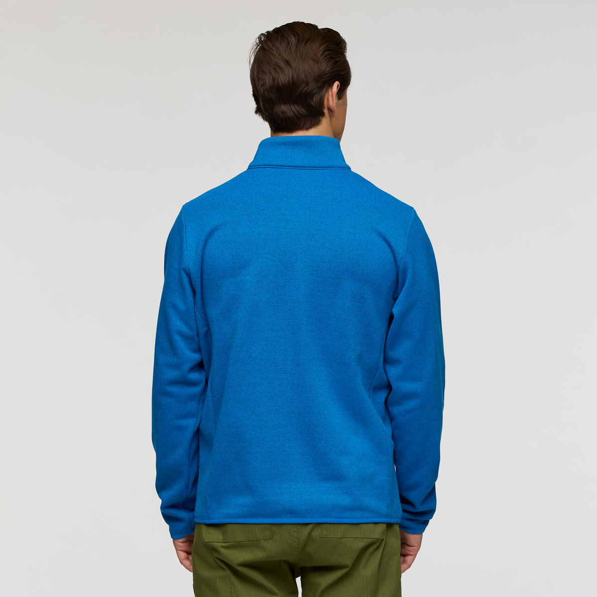 Envo Fleece Full-Zip Jacket - Men's, Heather Atlantic, Model Kellan