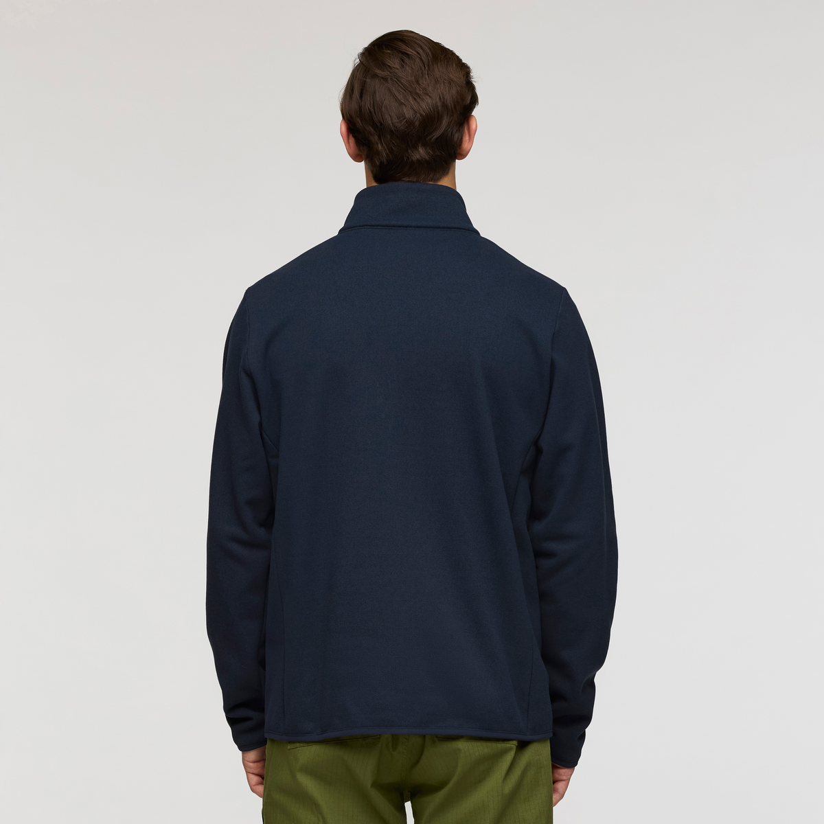Envo Fleece Full-Zip Jacket - Men's, Heather Carbon, Model Kellan