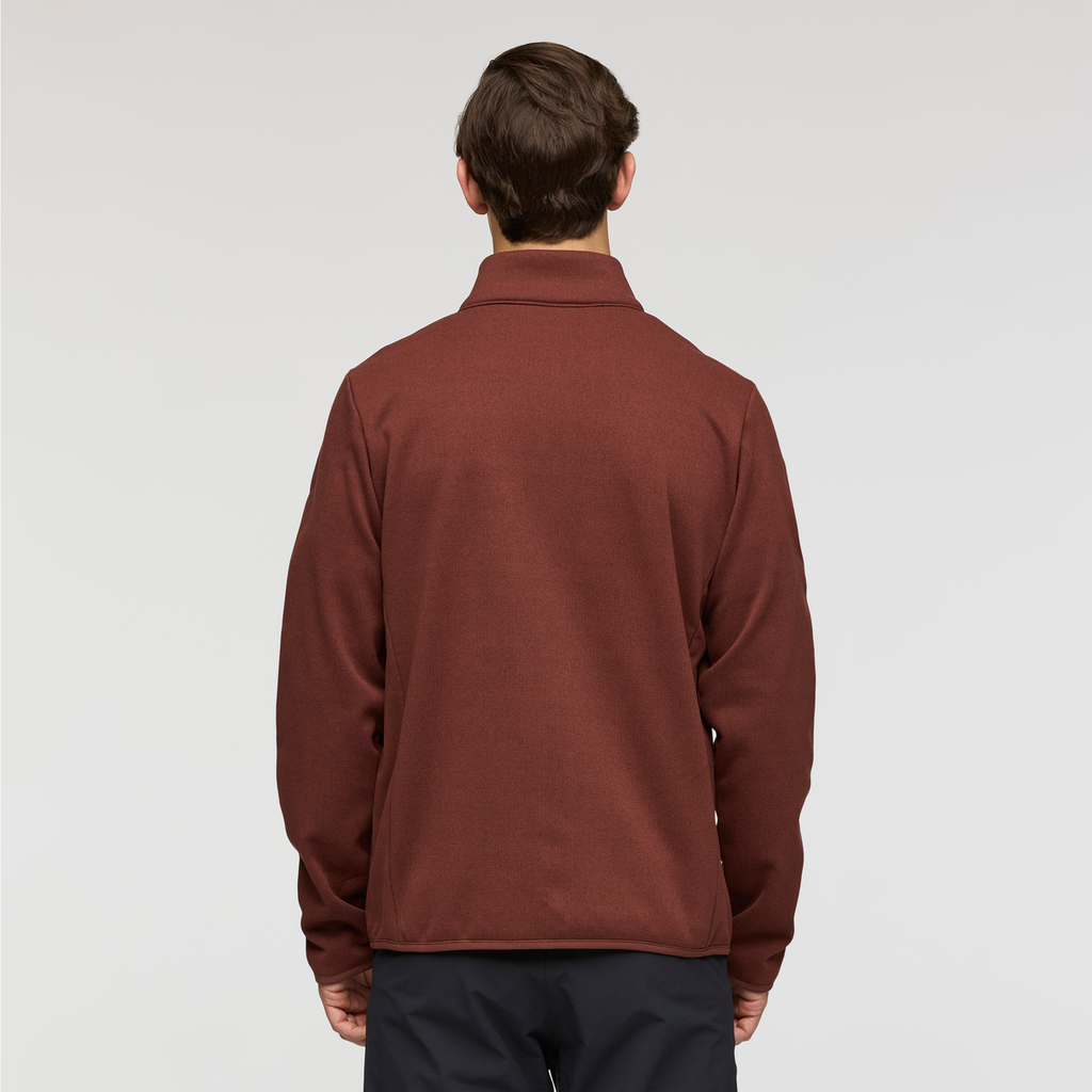 Envo Fleece Full-Zip Jacket - Men's, Heather Chestnut, Model Kellan