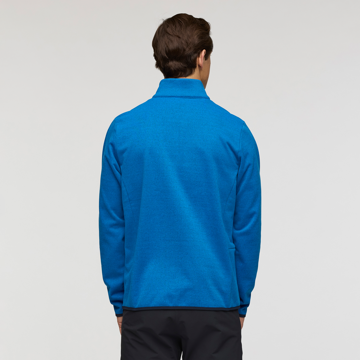 Envo Fleece Quarter-Zip Pullover - Men's, Heather Atlantic, Model Kellan