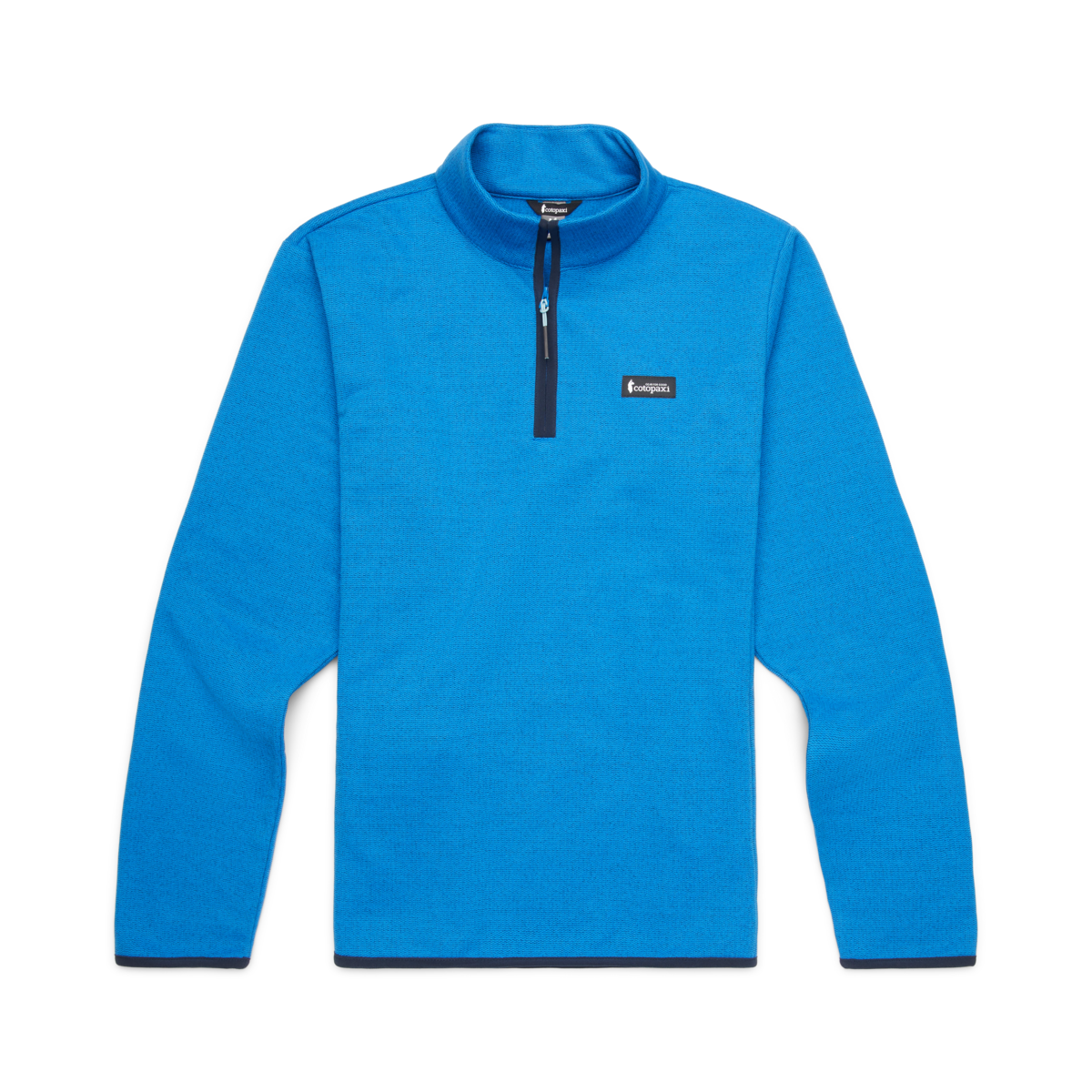Envo Fleece Quarter-Zip Pullover - Men's, Heather Atlantic, Detail