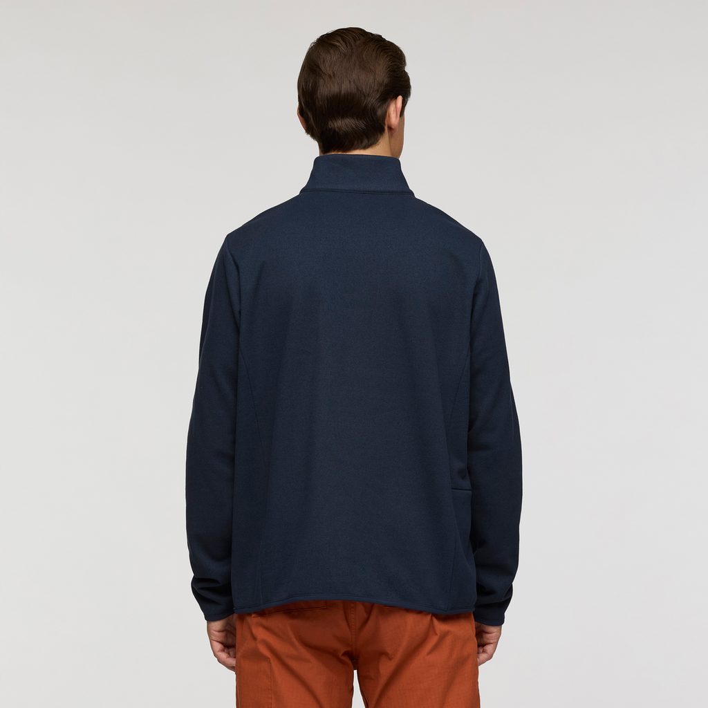 Envo Fleece Quarter-Zip Pullover - Men's, Heather Carbon, Model Kellan