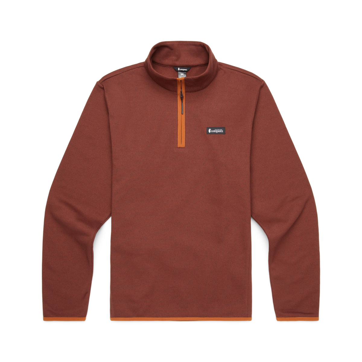 Envo Fleece Quarter-Zip Pullover - Men's, Heather Chestnut, Detail