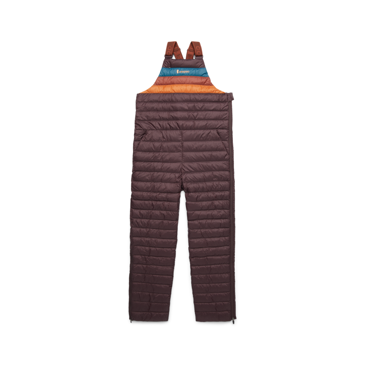 Fuego Down Overall - Men's, Coffee Stripes, Detail
