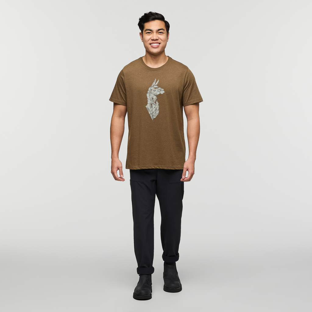 Into the Pines T-Shirt - Men's, Live Oak, Model Justin