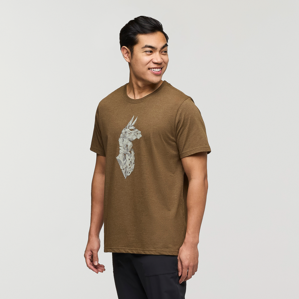 Into the Pines T-Shirt - Men's, Live Oak, Model Justin