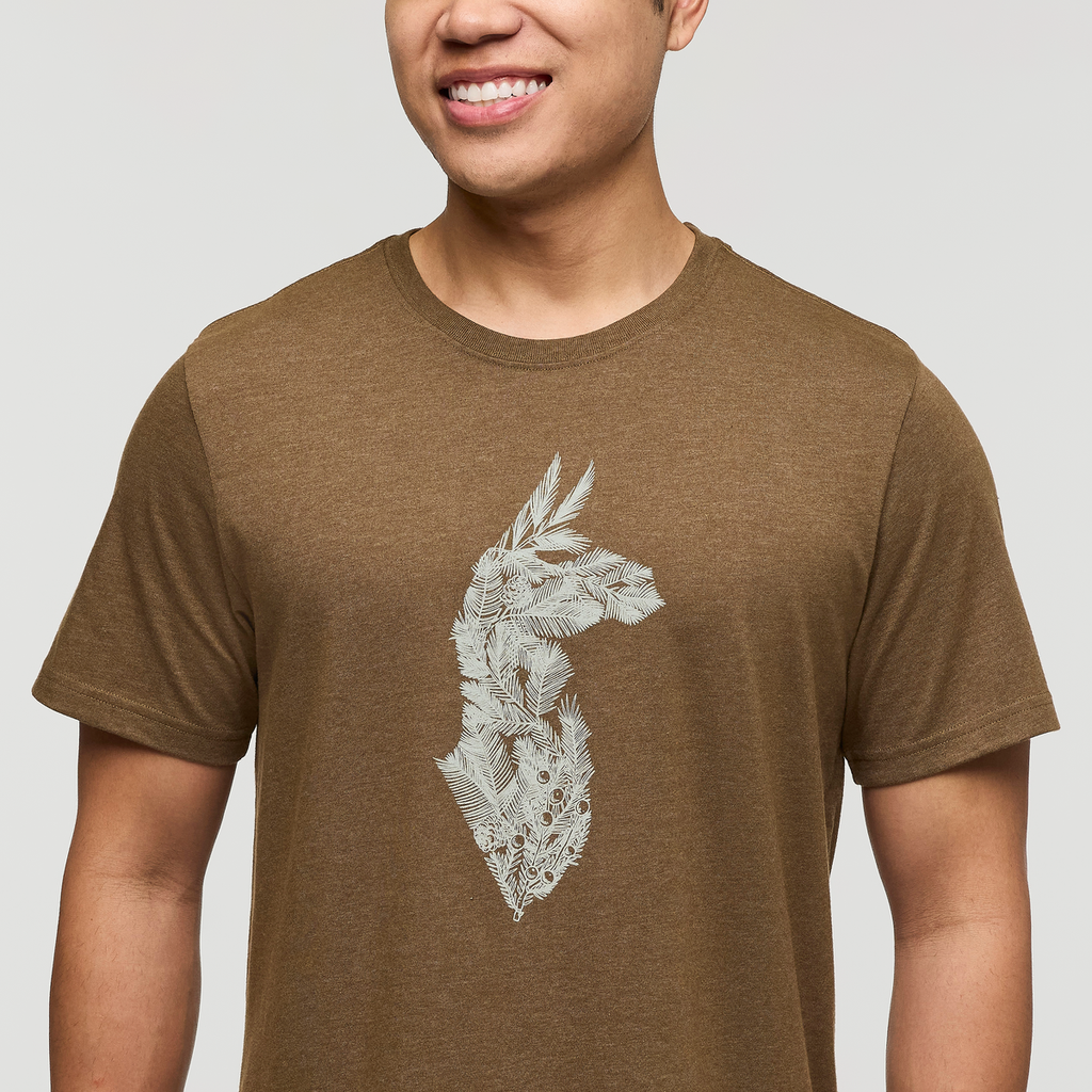 Into the Pines T-Shirt - Men's, Live Oak, Model Justin
