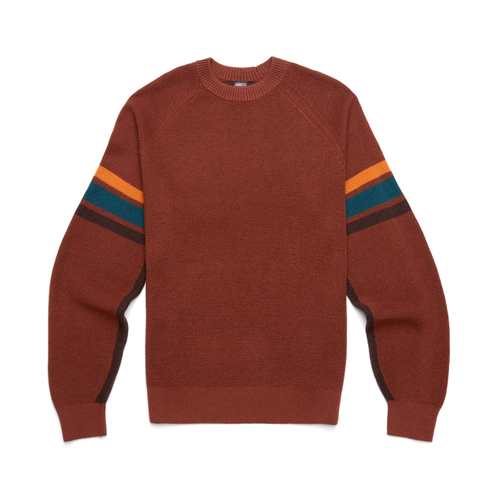 Libre Waffle Crew Sweater - Men's, Rusty