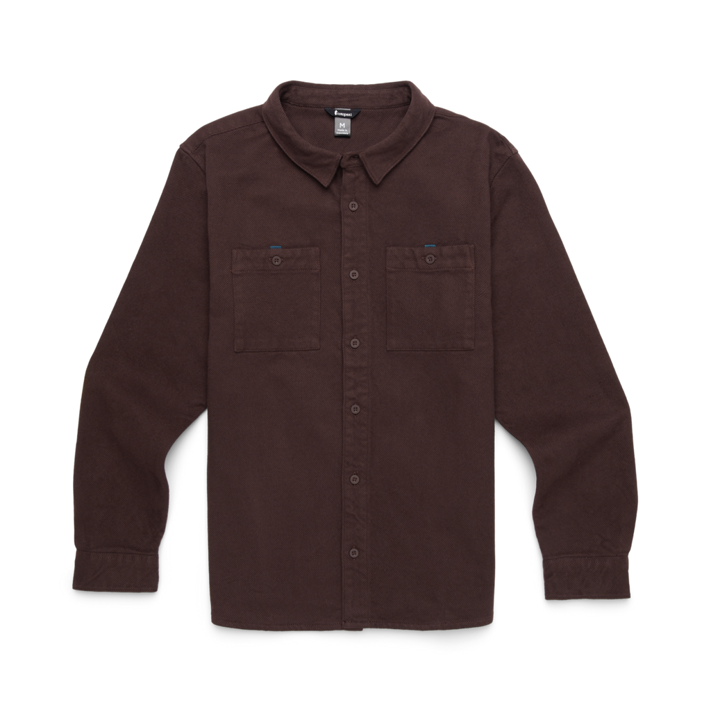 Mero Organic Flannel Shirt - Men's, Coffee