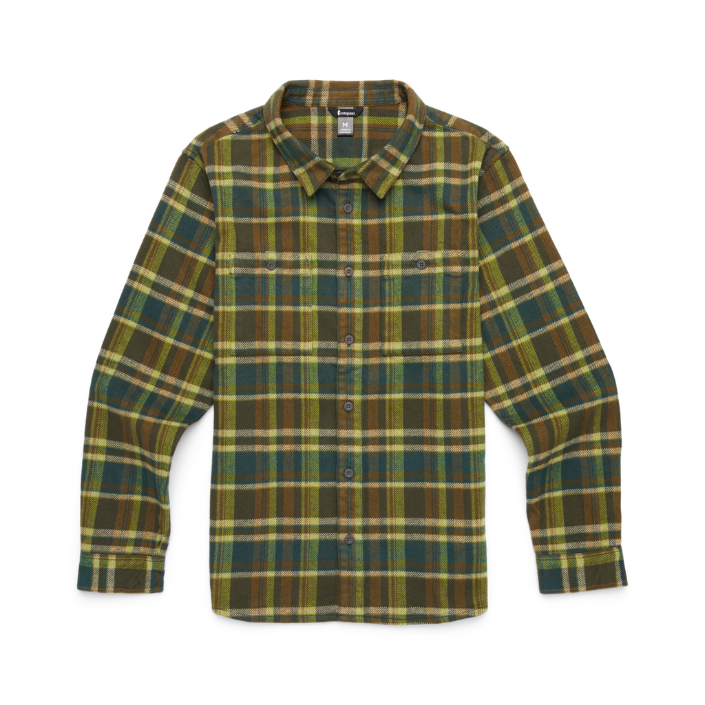 Mero Organic Flannel Shirt - Men's, Woods Plaid