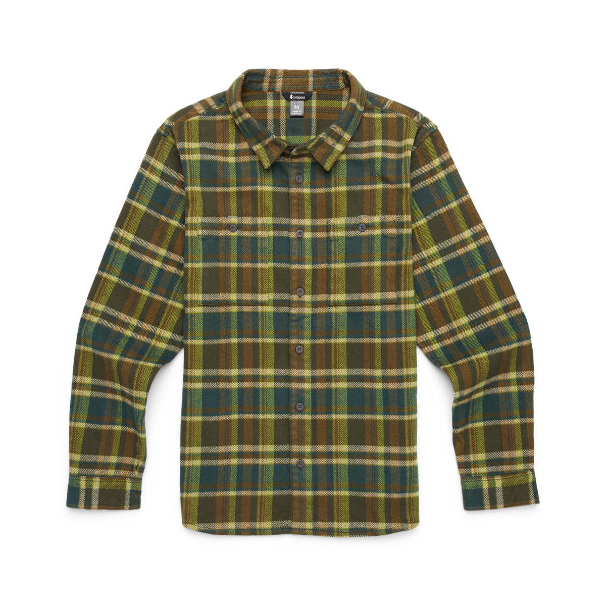 Mero Organic Flannel Shirt - Men's, Woods Plaid
