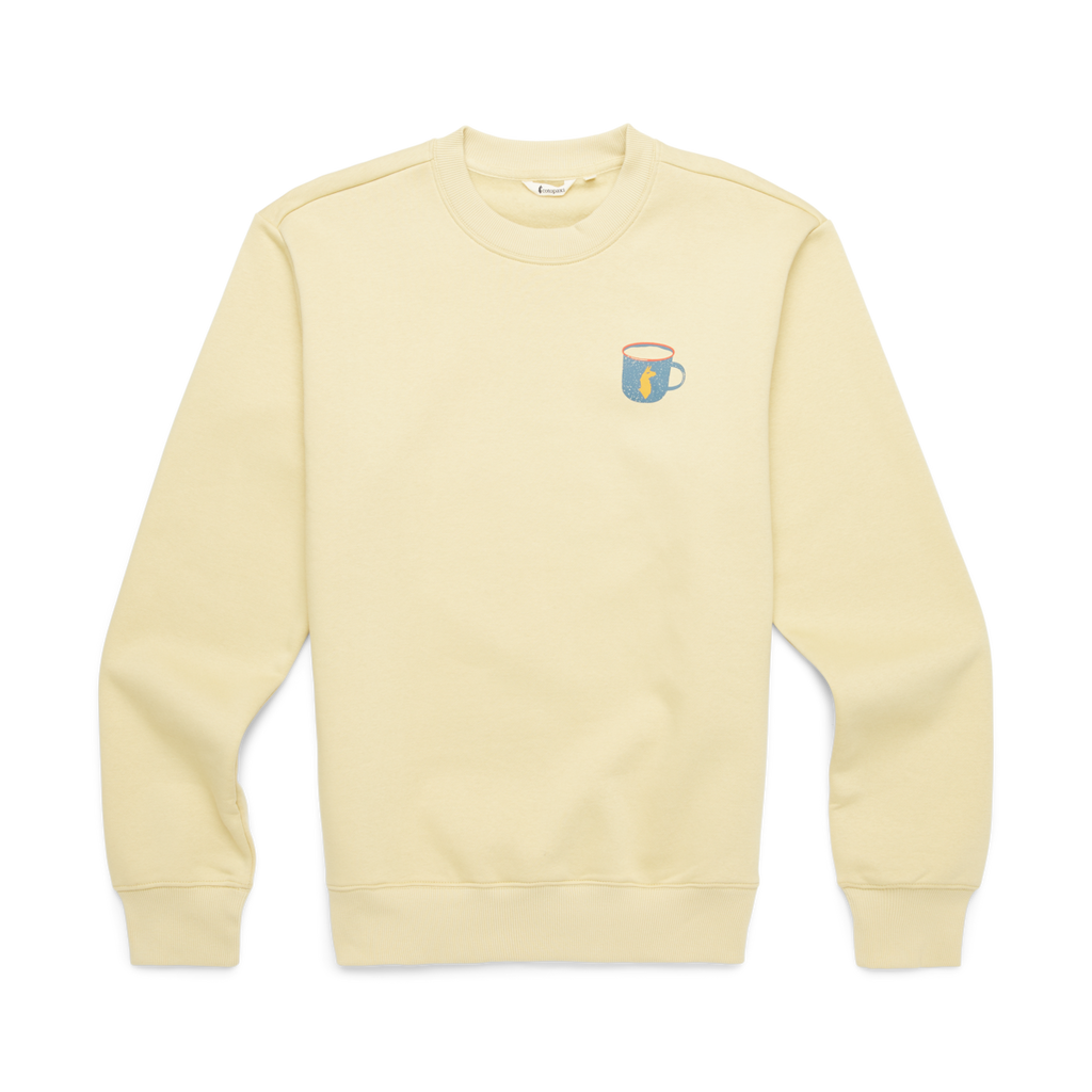 Morning Brew Crew Sweatshirt - Men's, Grain