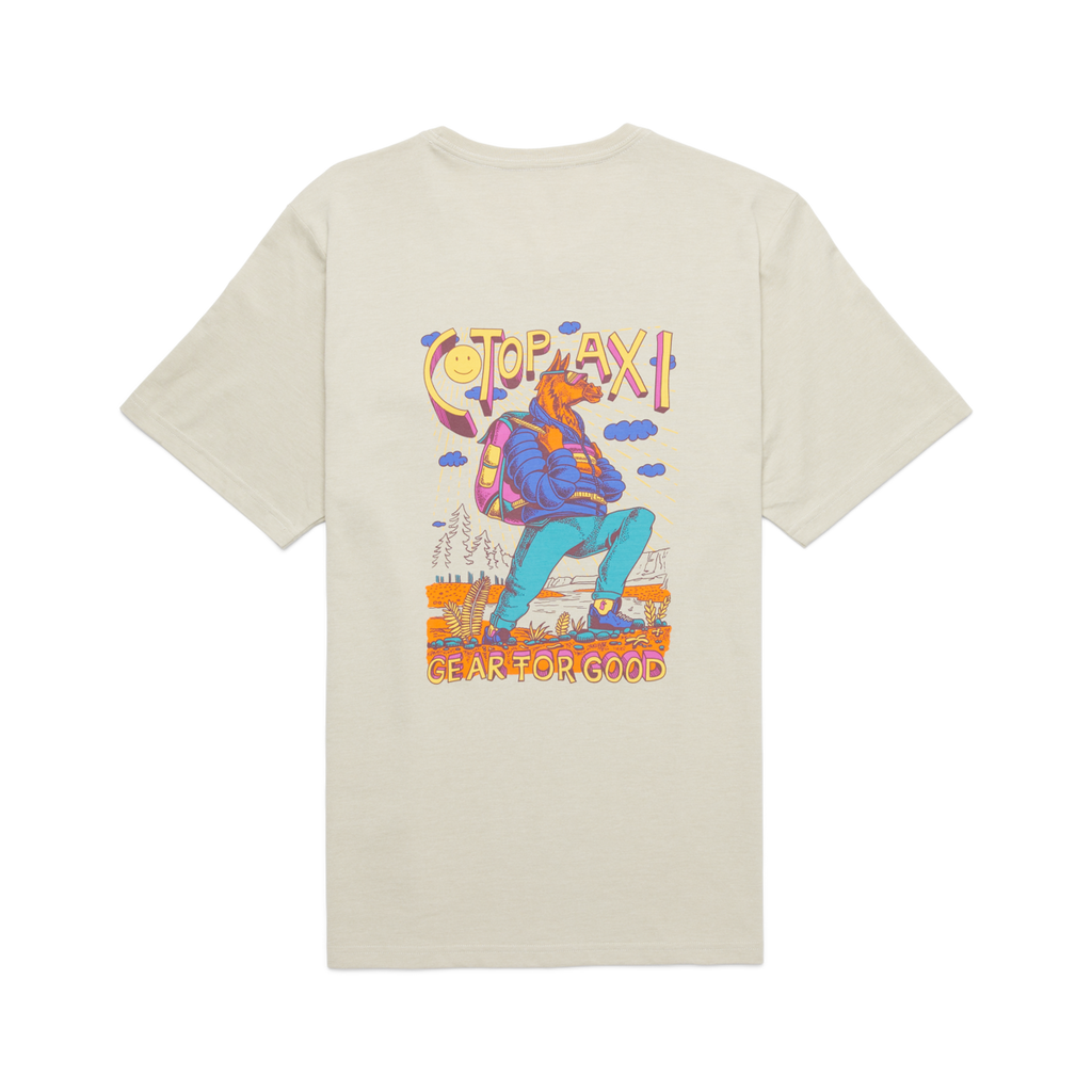 On the Trail Again T-Shirt - Men's, Pebble