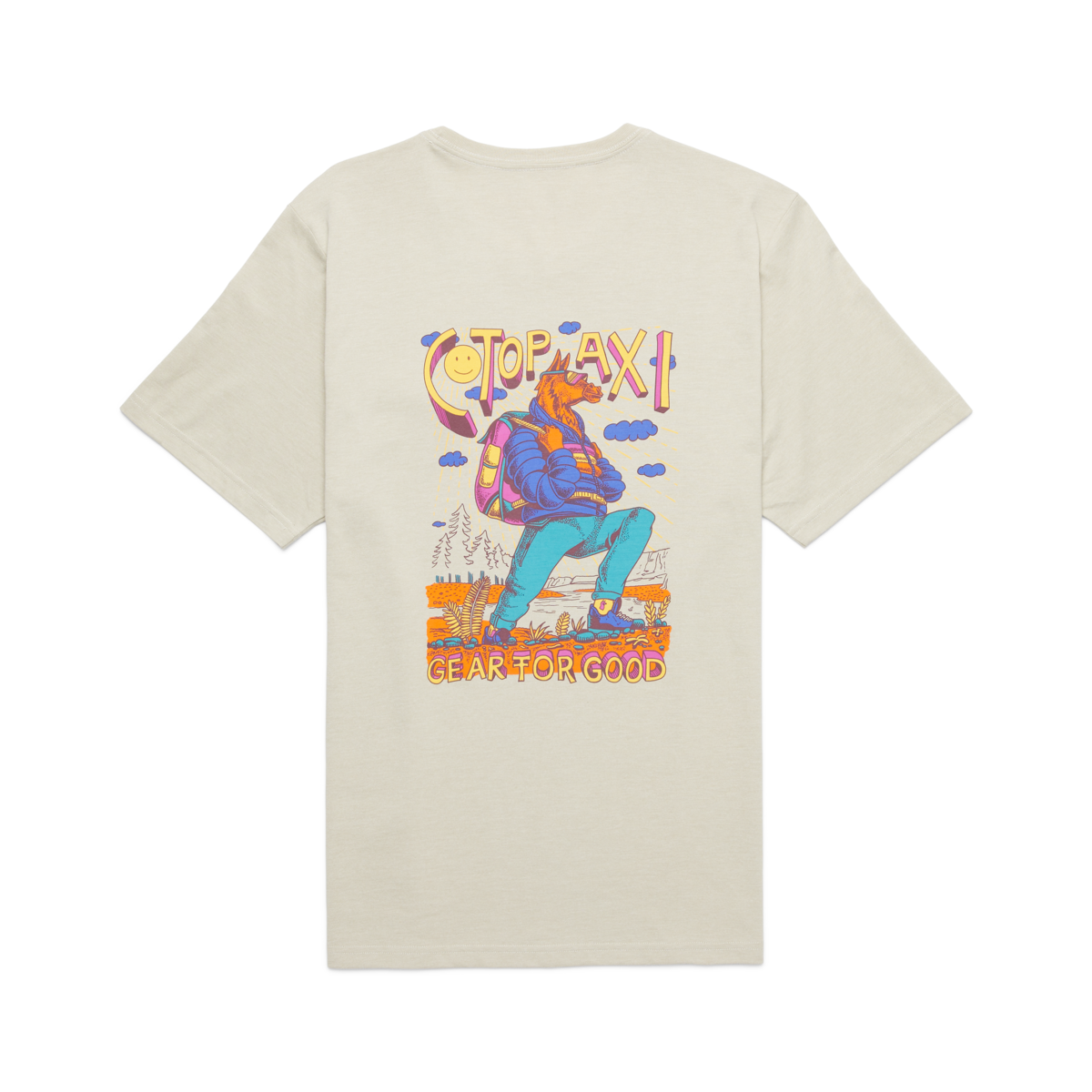 On the Trail Again T-Shirt - Men's, Pebble