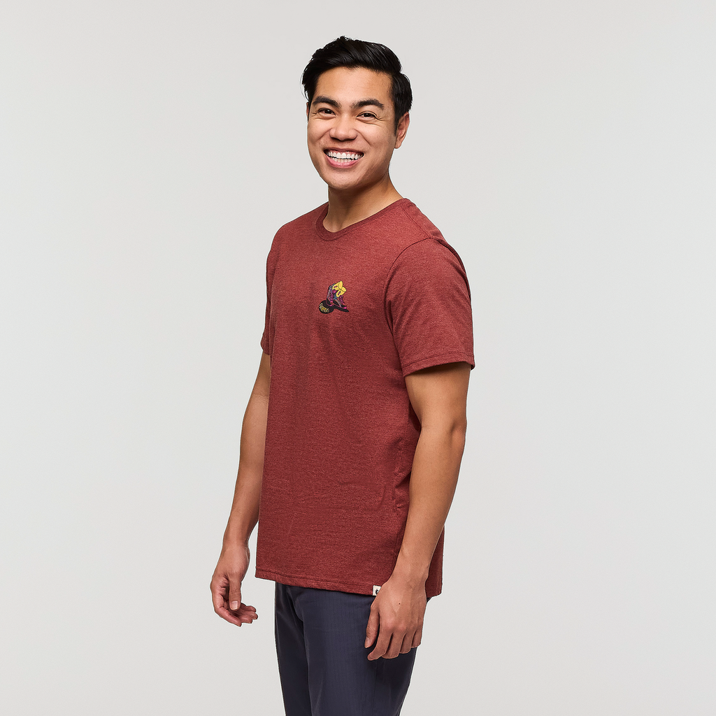 On the Trail Again T-Shirt - Men's, Rusty, Model Justin