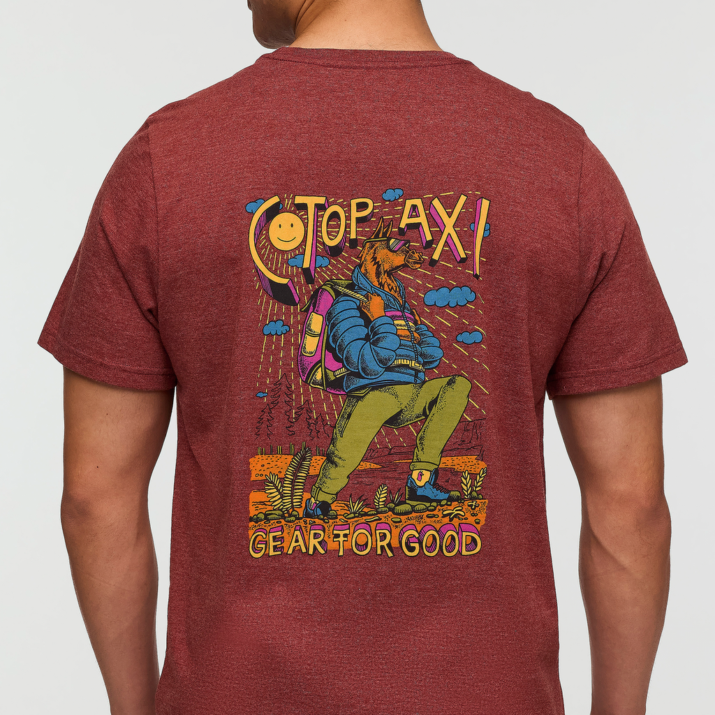 On the Trail Again T-Shirt - Men's, Rusty, Model Justin