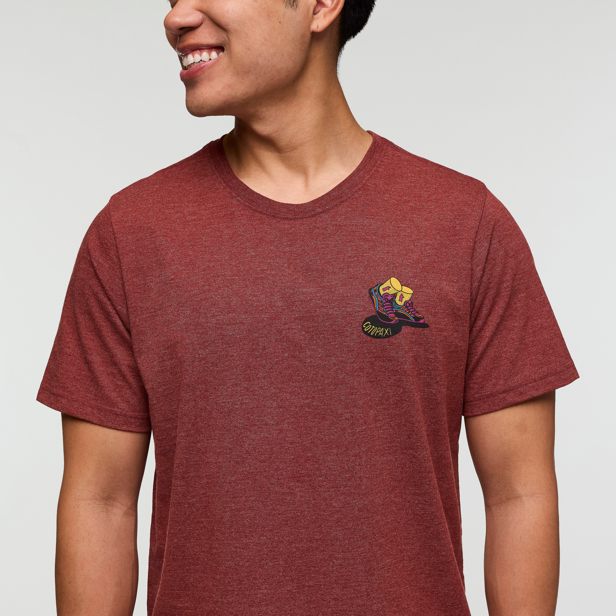 On the Trail Again T-Shirt - Men's, Rusty, Model Justin