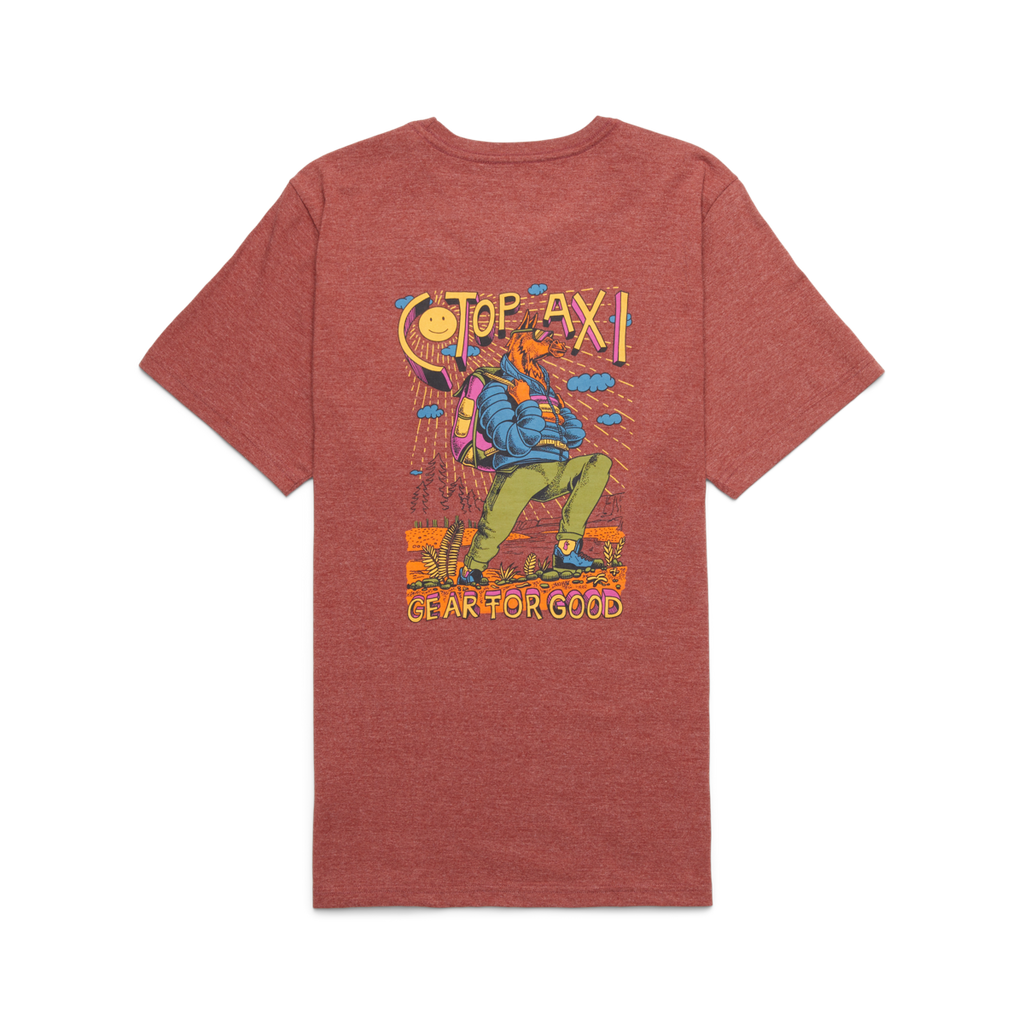 On the Trail Again T-Shirt - Men's, Rusty
