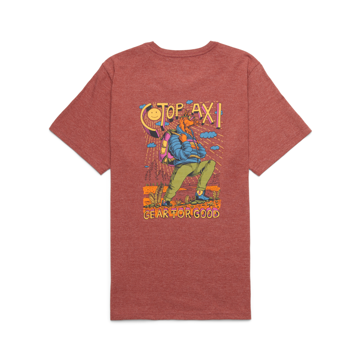 On the Trail Again T-Shirt - Men's, Rusty