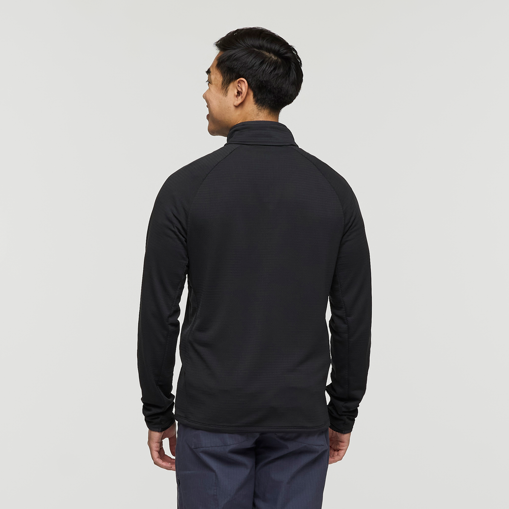 Otero Fleece Half-Zip Pullover - Men's, Cotopaxi Black, Model Justin